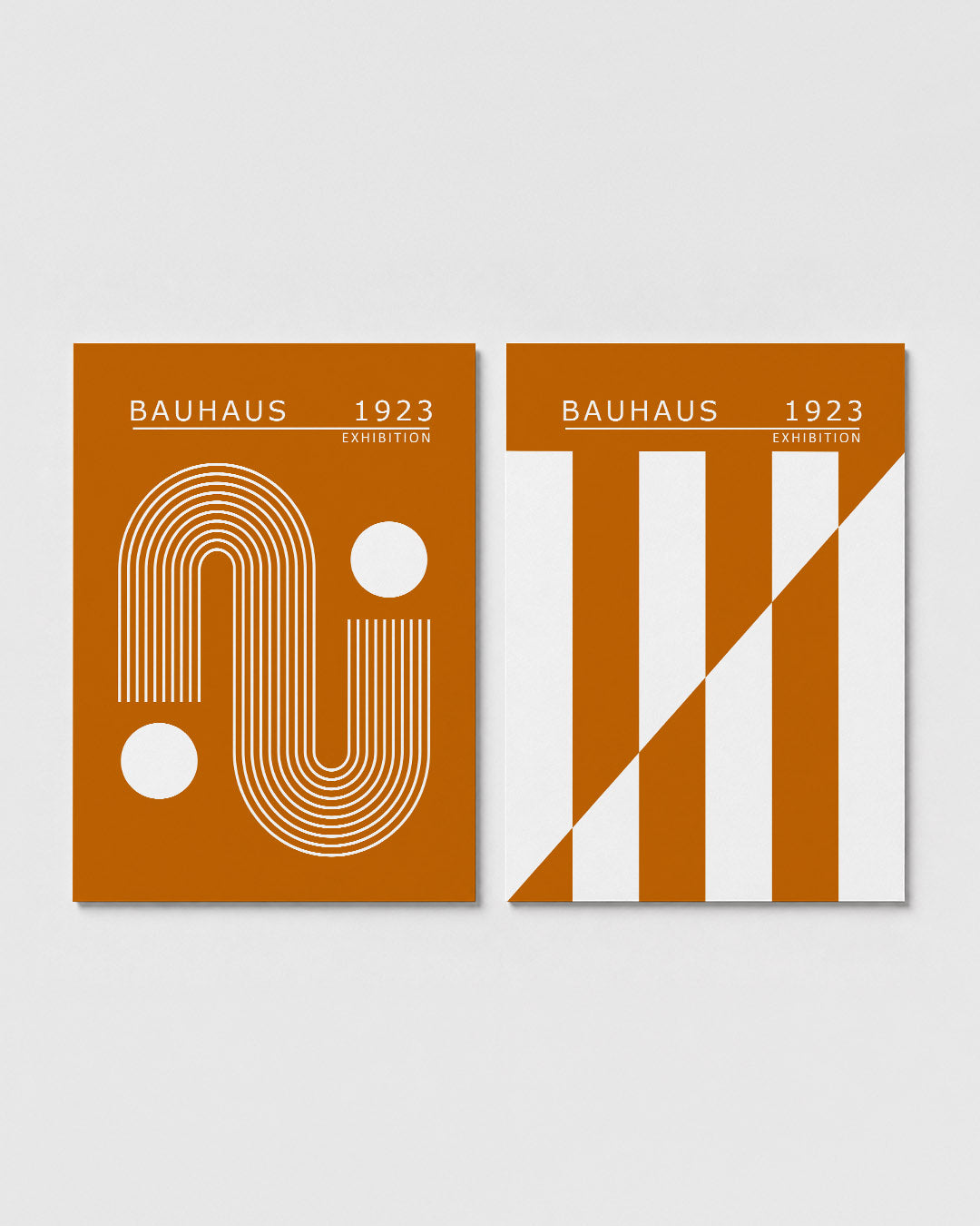 Lijnen en cirkelspel Posterset