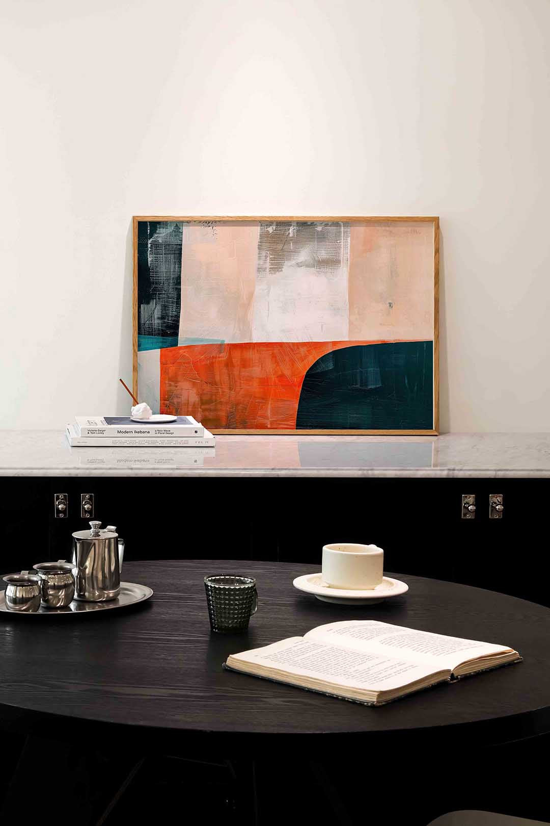 Abstracte vormen Poster