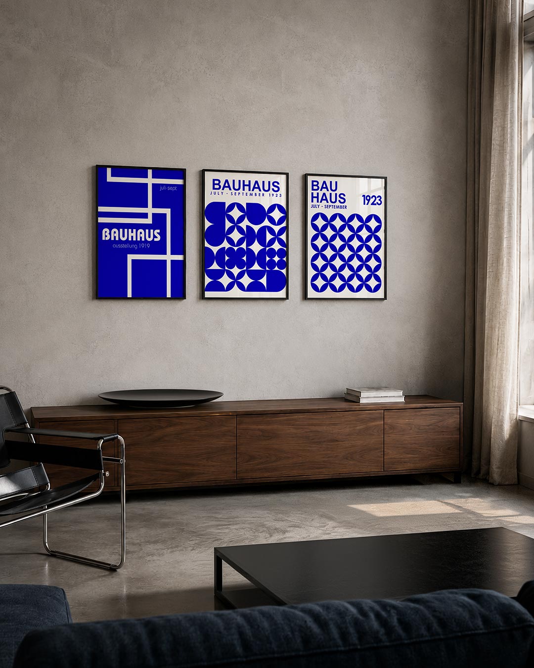 Lijnen en kleurvlakken Posterset