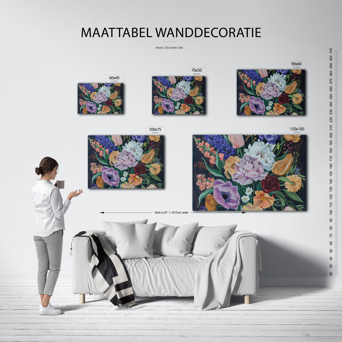 Bloemenpracht Kunstwerk
