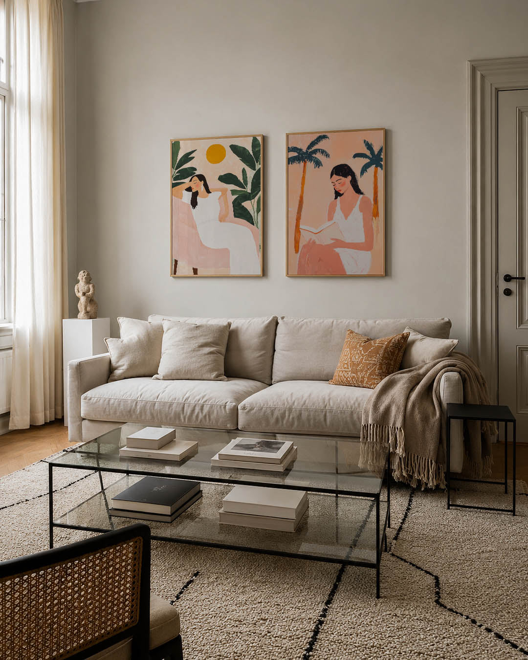 Zon en rust Posterset