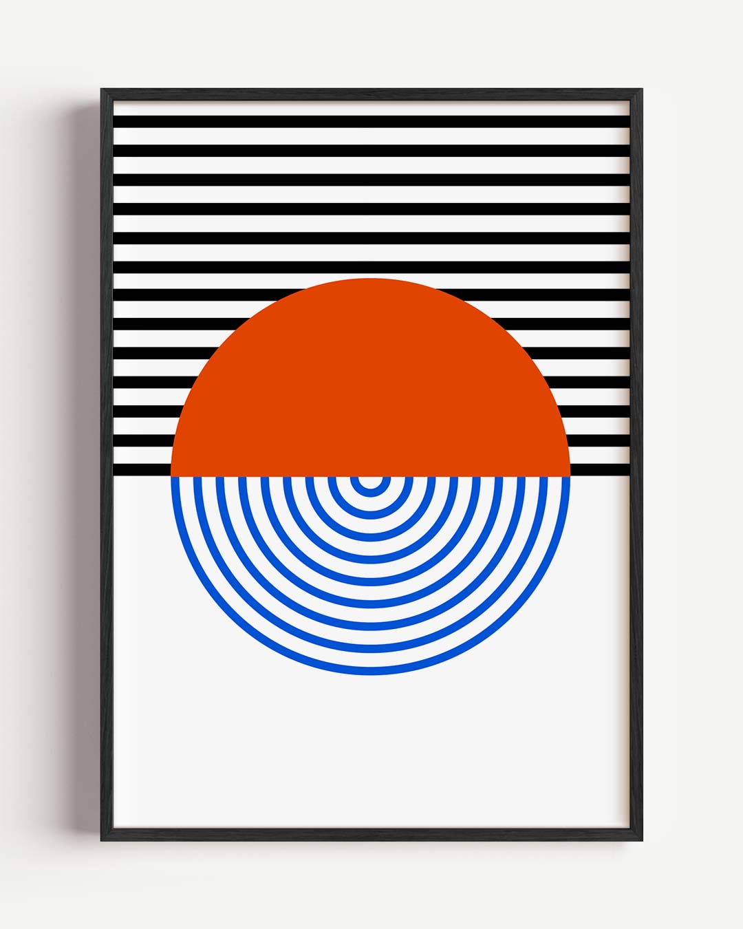 Retro Chique Geometrie Poster-WallArtistic