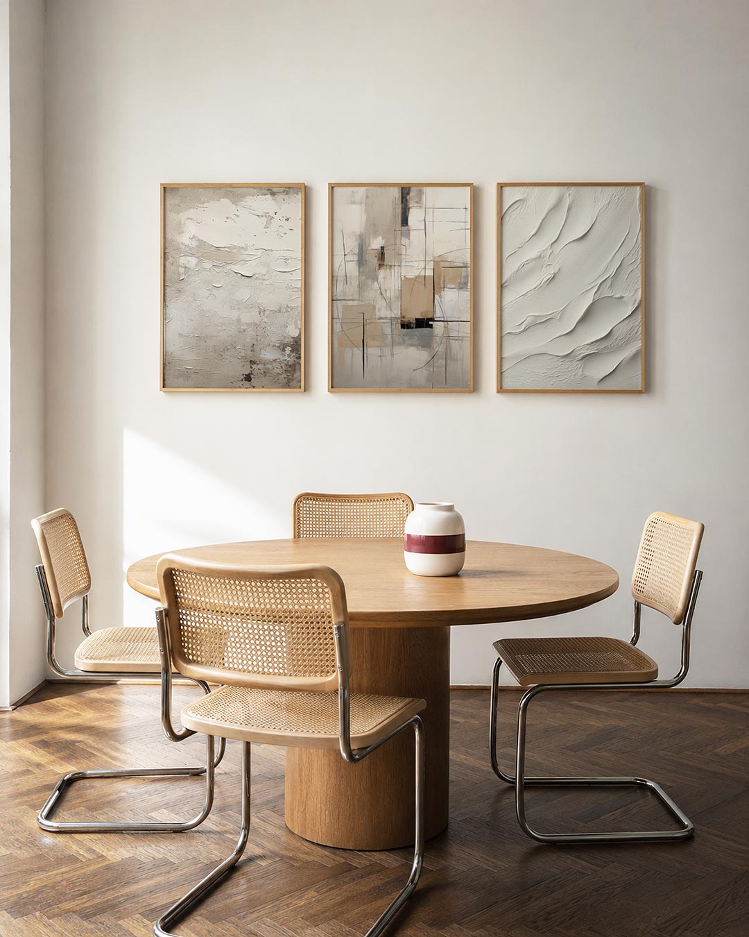 Textuur en vormen Posterset