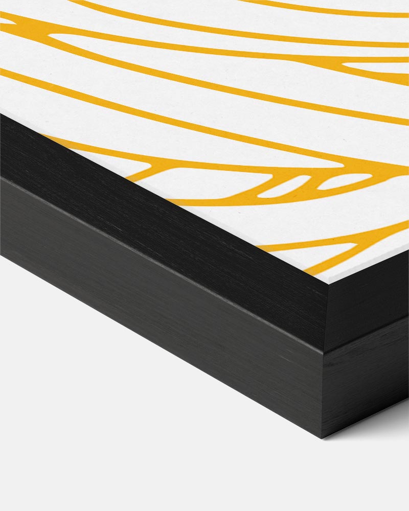Liefdevolle Gouden Krullen Poster-WallArtistic