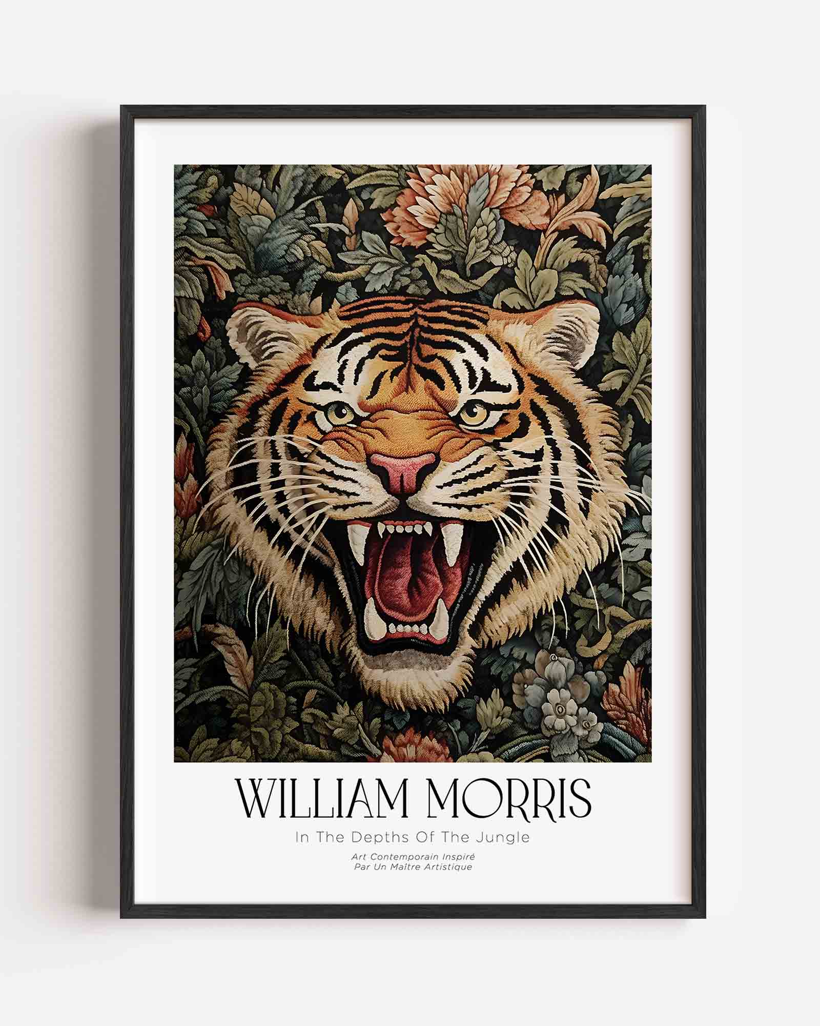 Tijger in jungle Poster