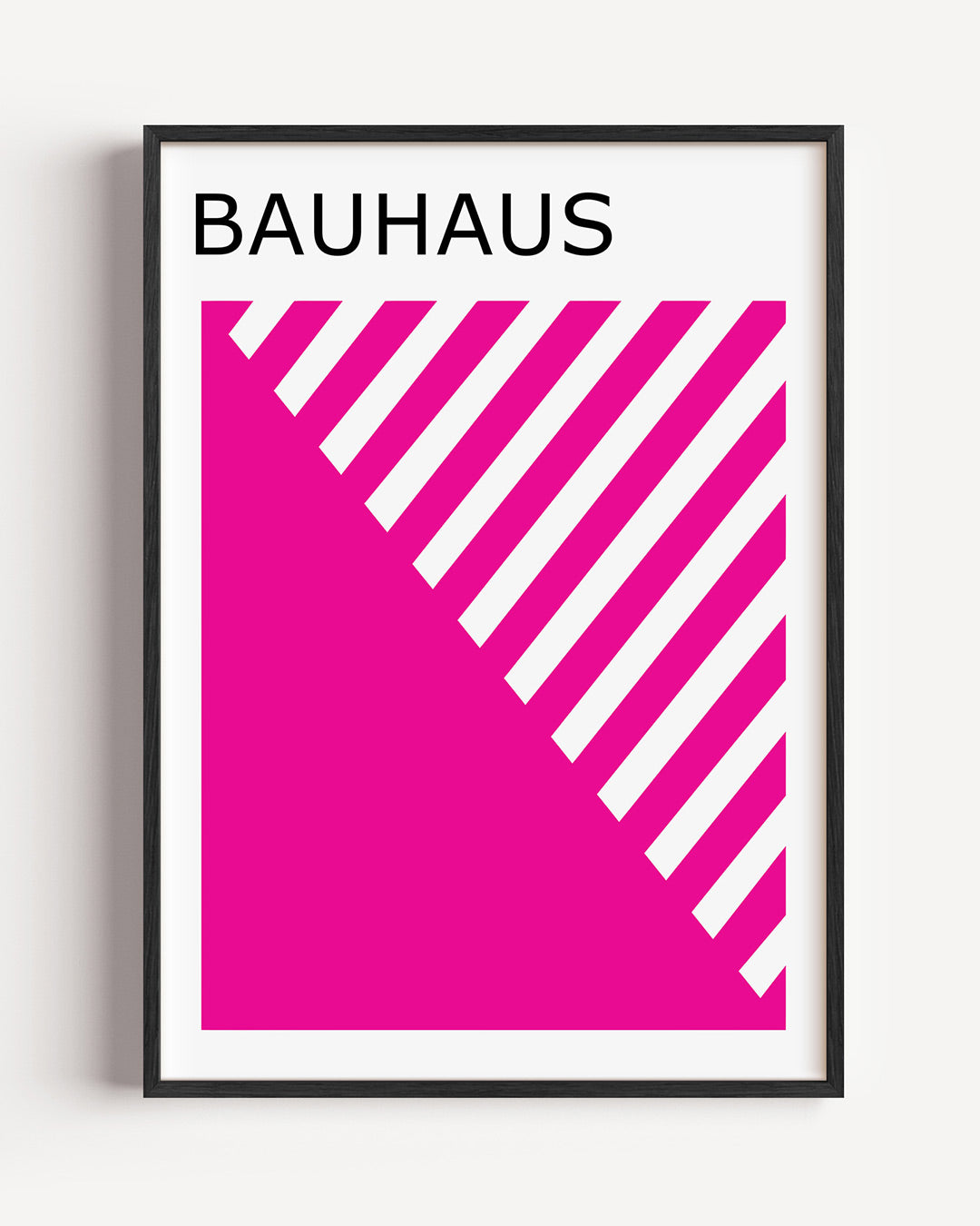 Diagonal lijnen Poster