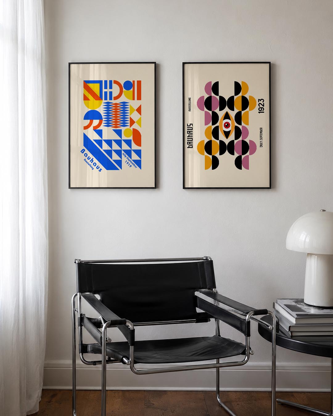 Vormen en kleurvlakken Posterset