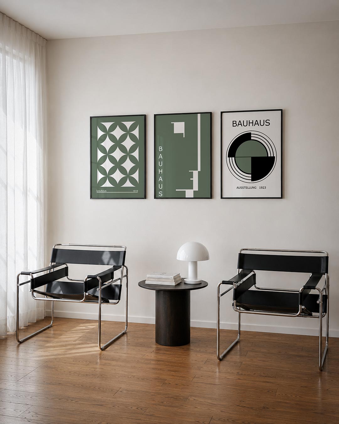 Cirkelpatroon harmonie Posterset
