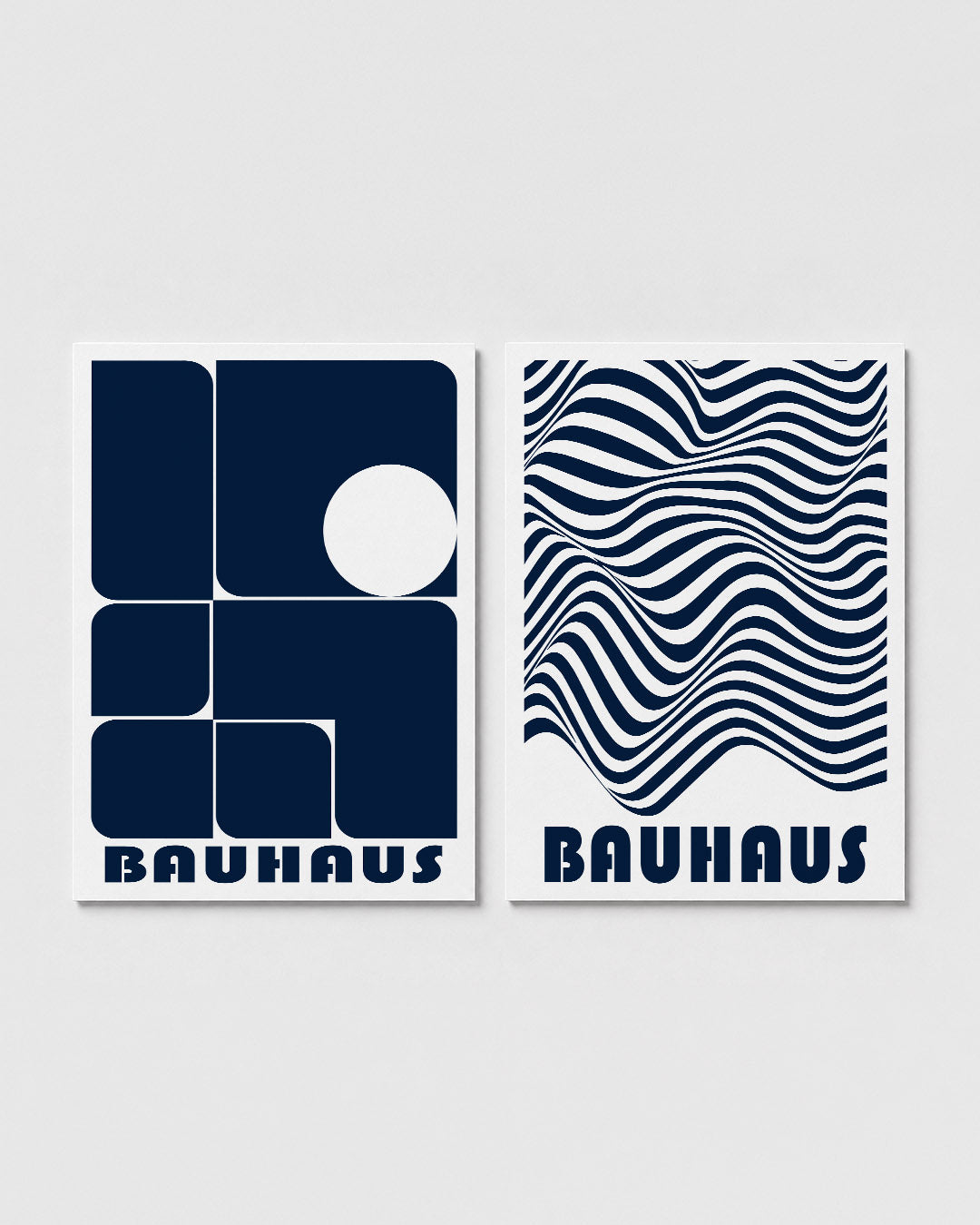 Vormen en vlakken Posterset