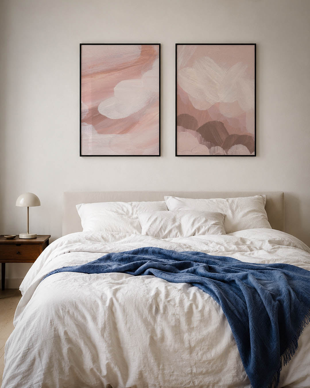 Zachte kleurenstroom Posterset