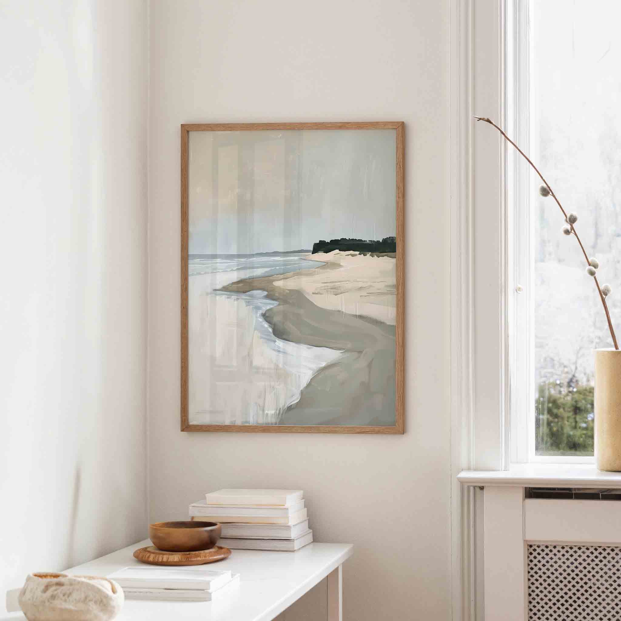 Strandlandschap Poster
