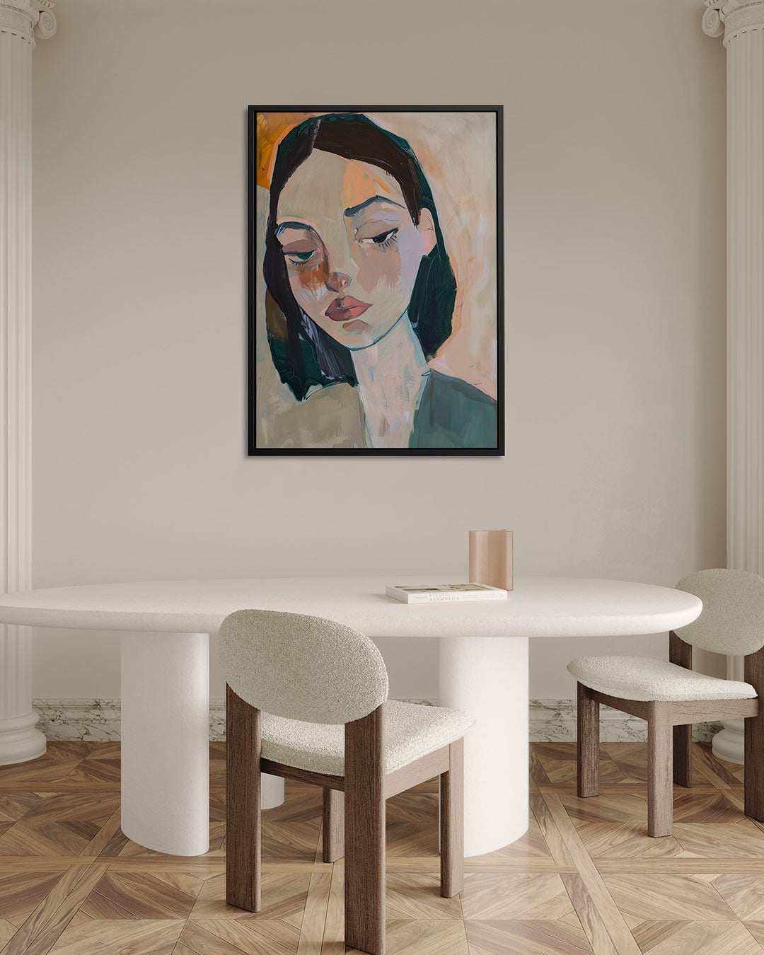 Portretstudie Kunstwerk