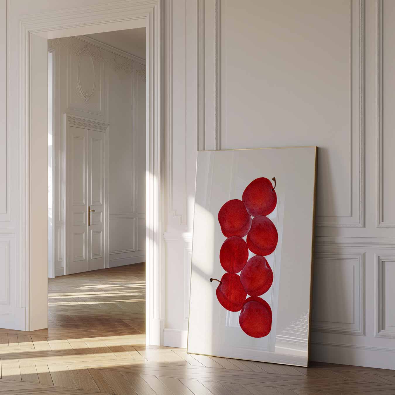 Fruitige Elegantie Poster-WallArtistic