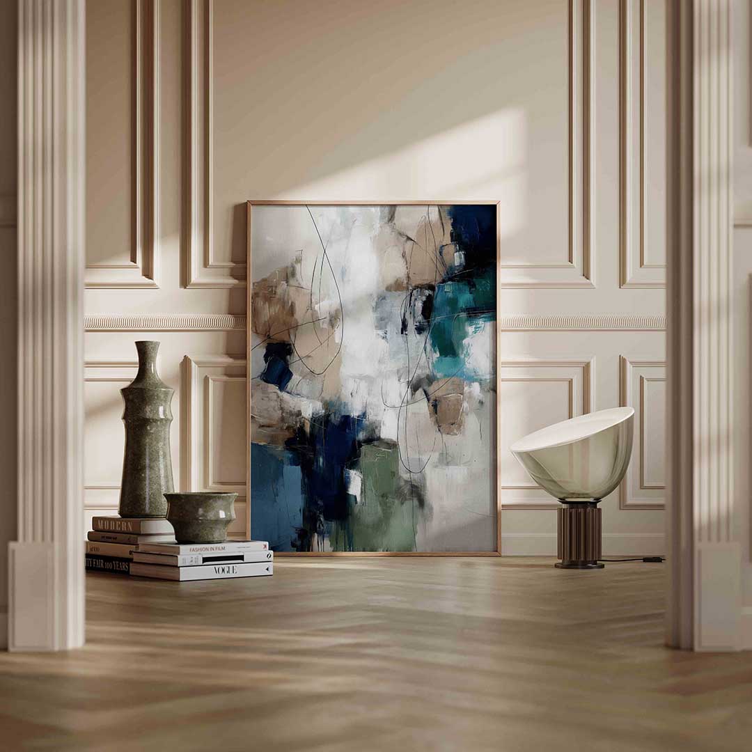 Abstracte vormen Poster