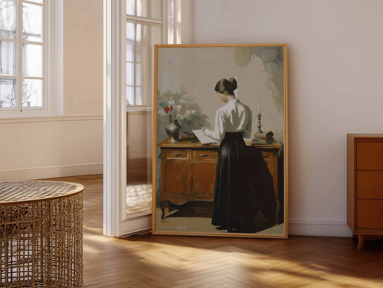 Tijdloze Elegantie Poster-WallArtistic