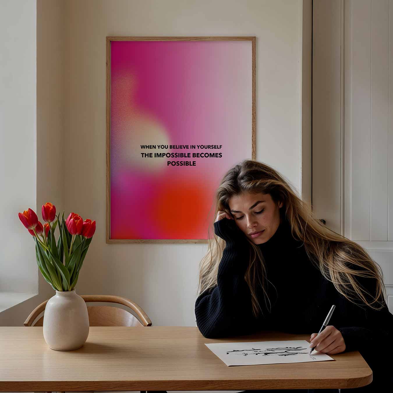 Believe in Yourself Poster-WallArtistic