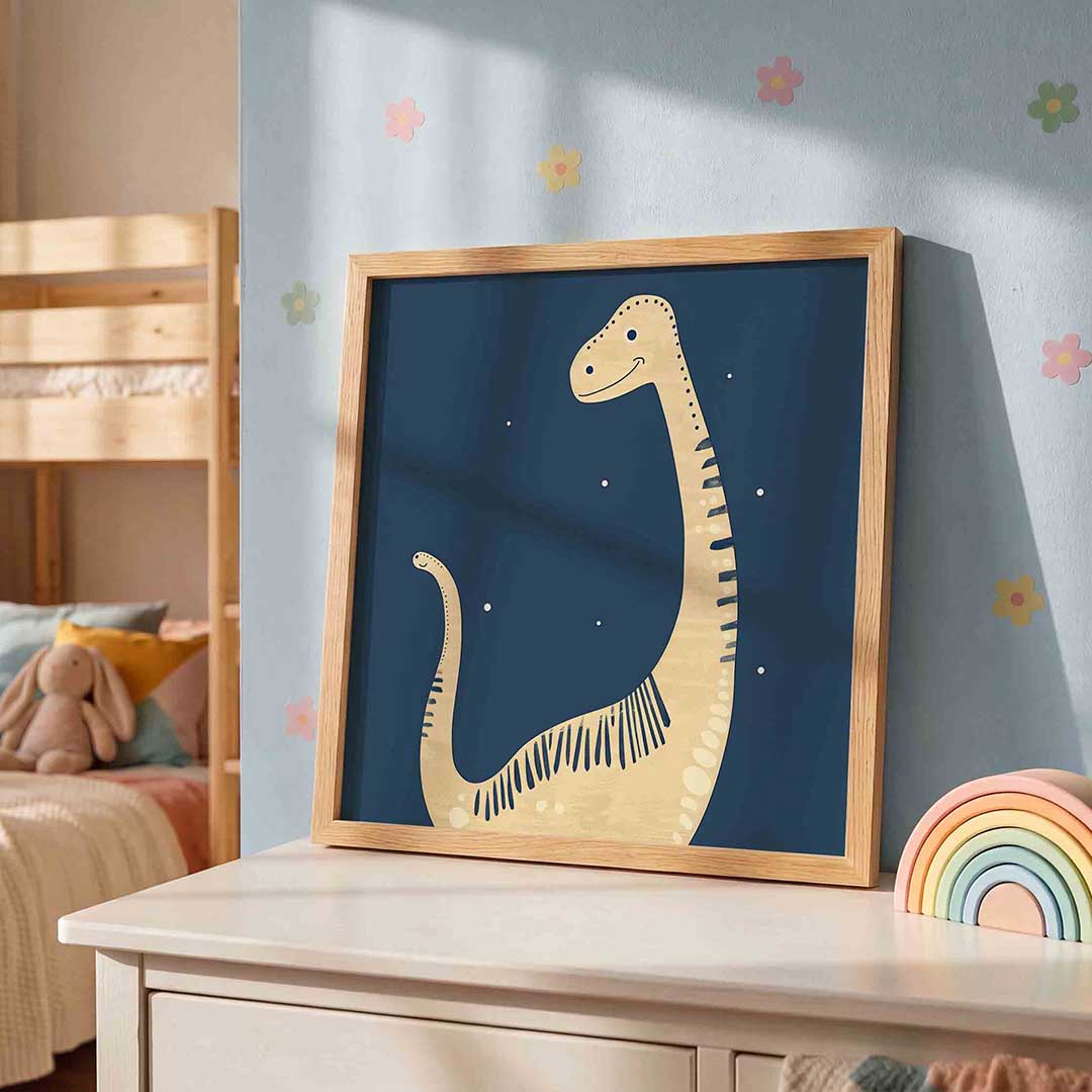 Dinosaurus glimlach Poster