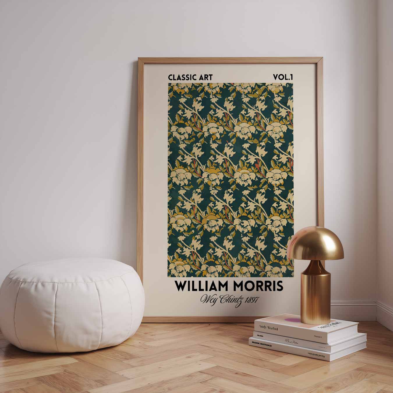 Klassieke Bloemenpracht Poster-WallArtistic