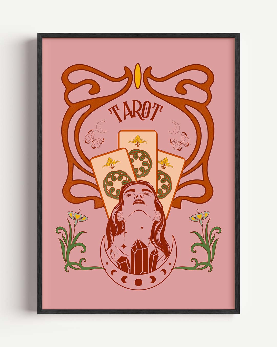 Mystieke Tarot Kunstposter-WallArtistic
