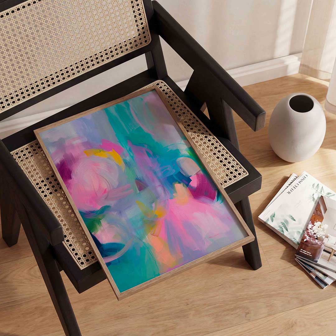 Abstracte vormen Poster
