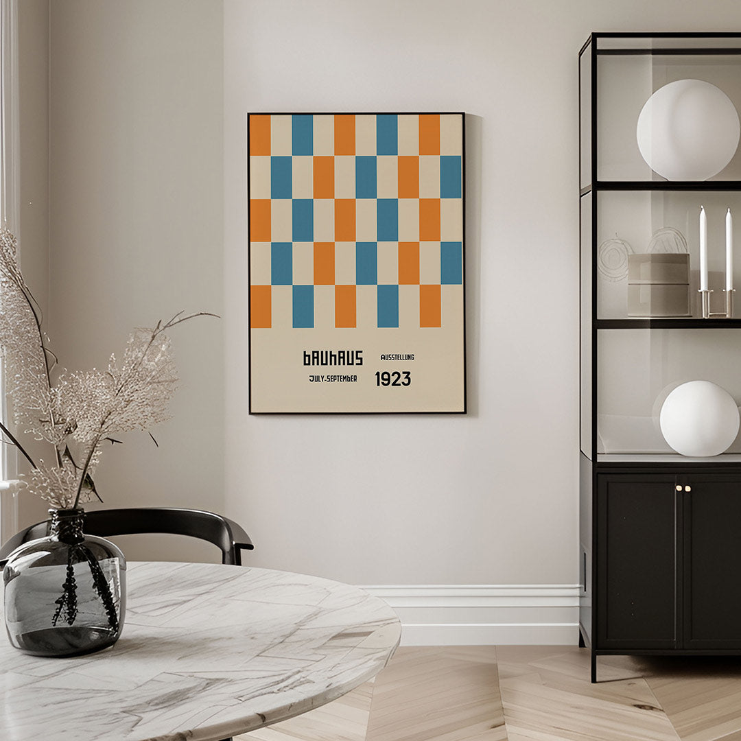 Kleurvlakken ritme Poster