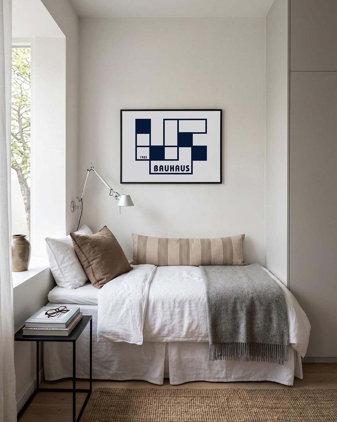 Vlakverdeling en lijnen Poster