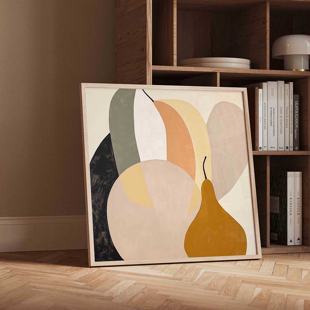 Abstracte vormen Poster