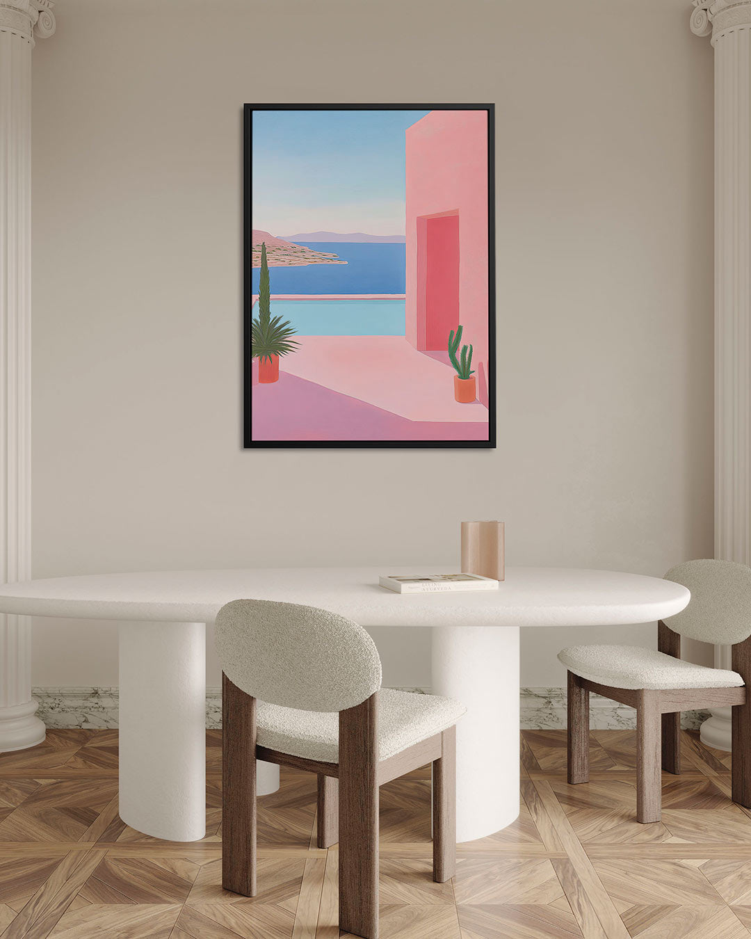 Zomerse oase Kunstwerk