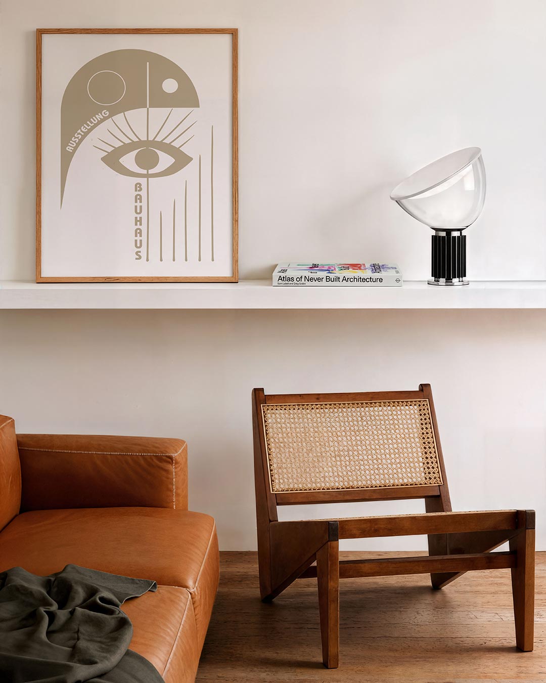 Oog en lijnen Poster