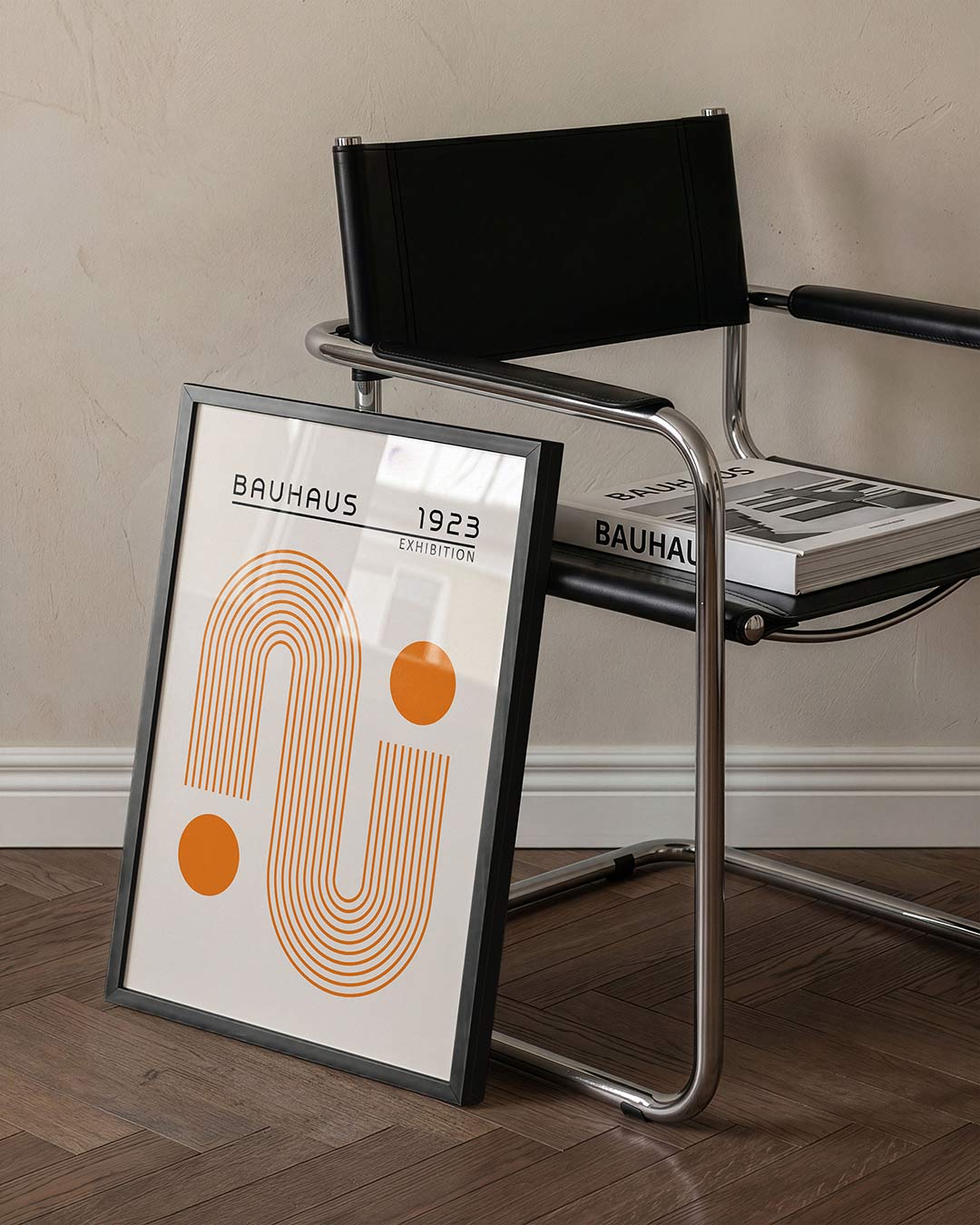 Lijnen en cirkels Poster