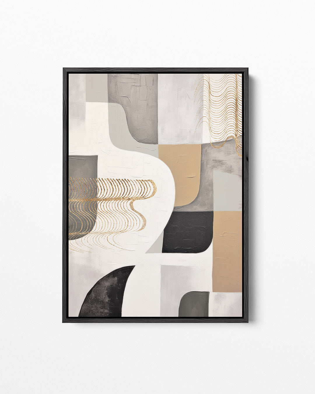 Organische vormen compositie Kunstwerk
