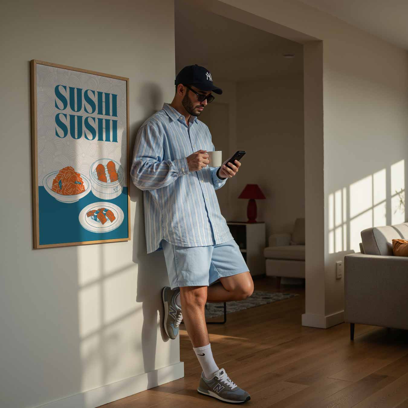 Sushi Liefde Poster-WallArtistic