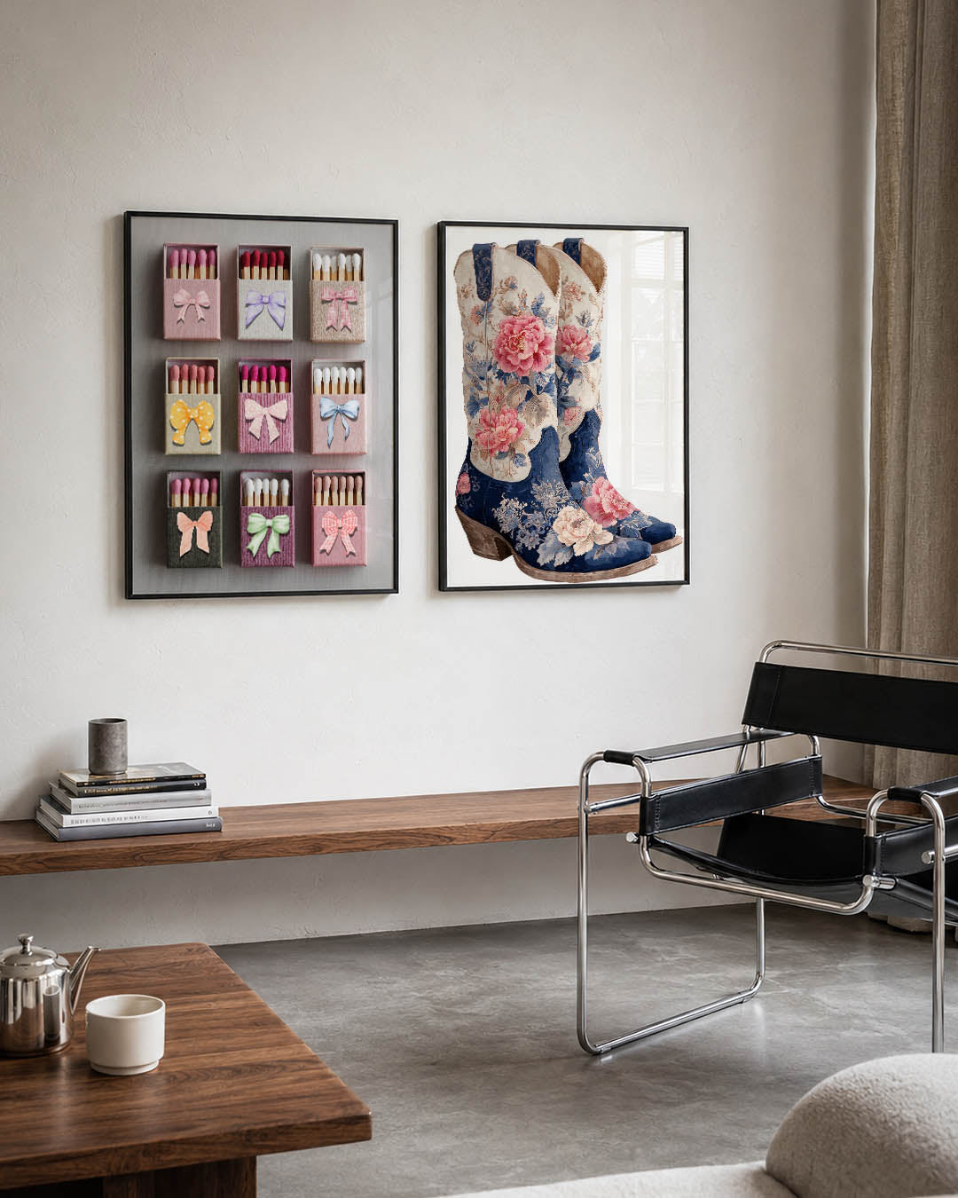 Strikjes en lucifers Posterset