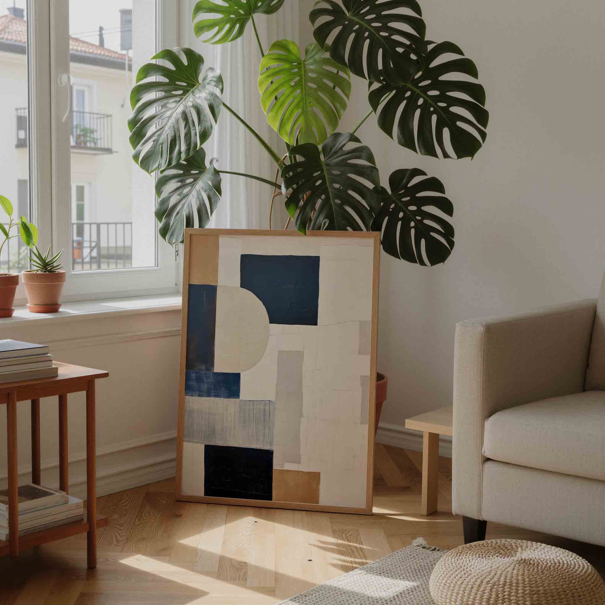 Abstracte vormen Poster