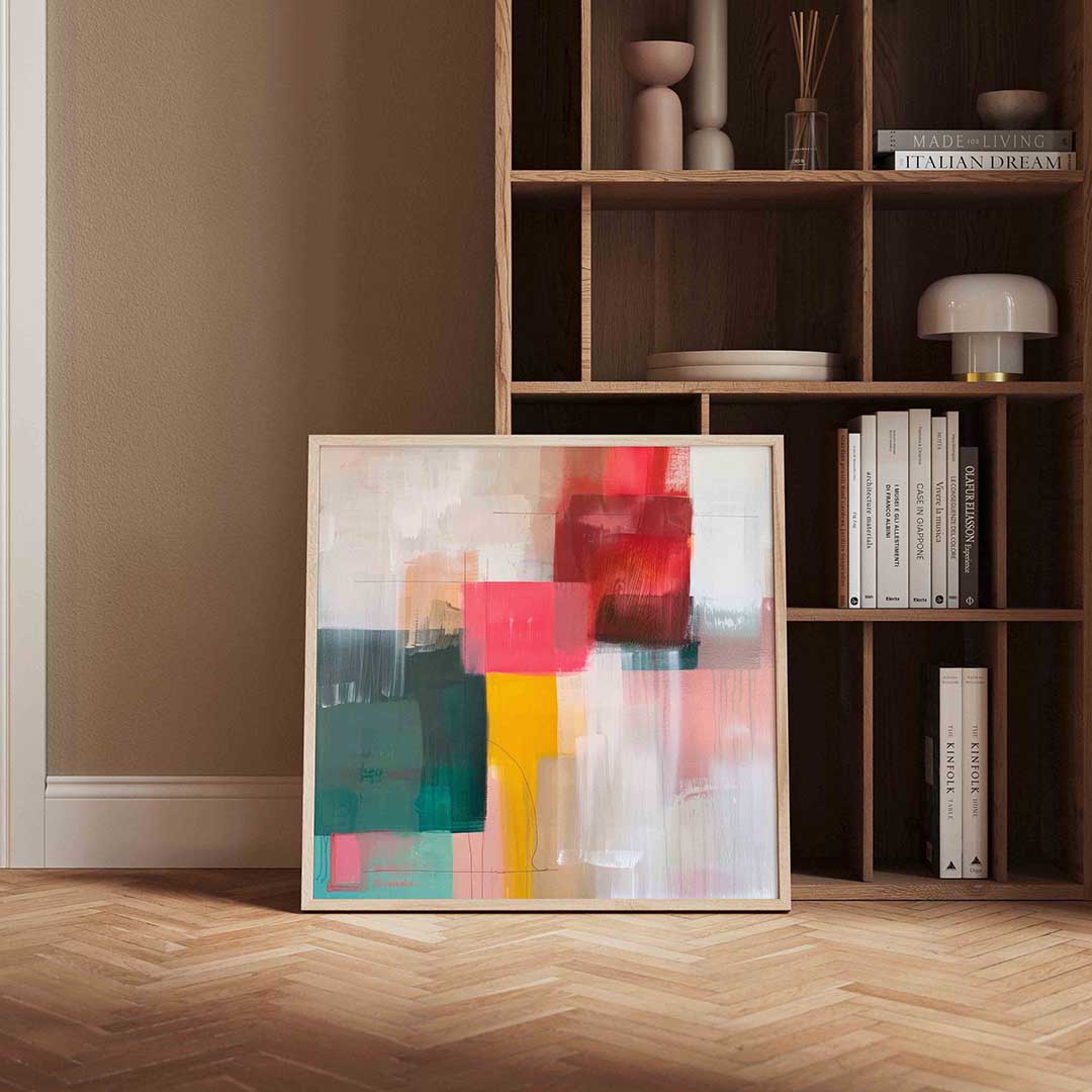Abstracte vormen Poster