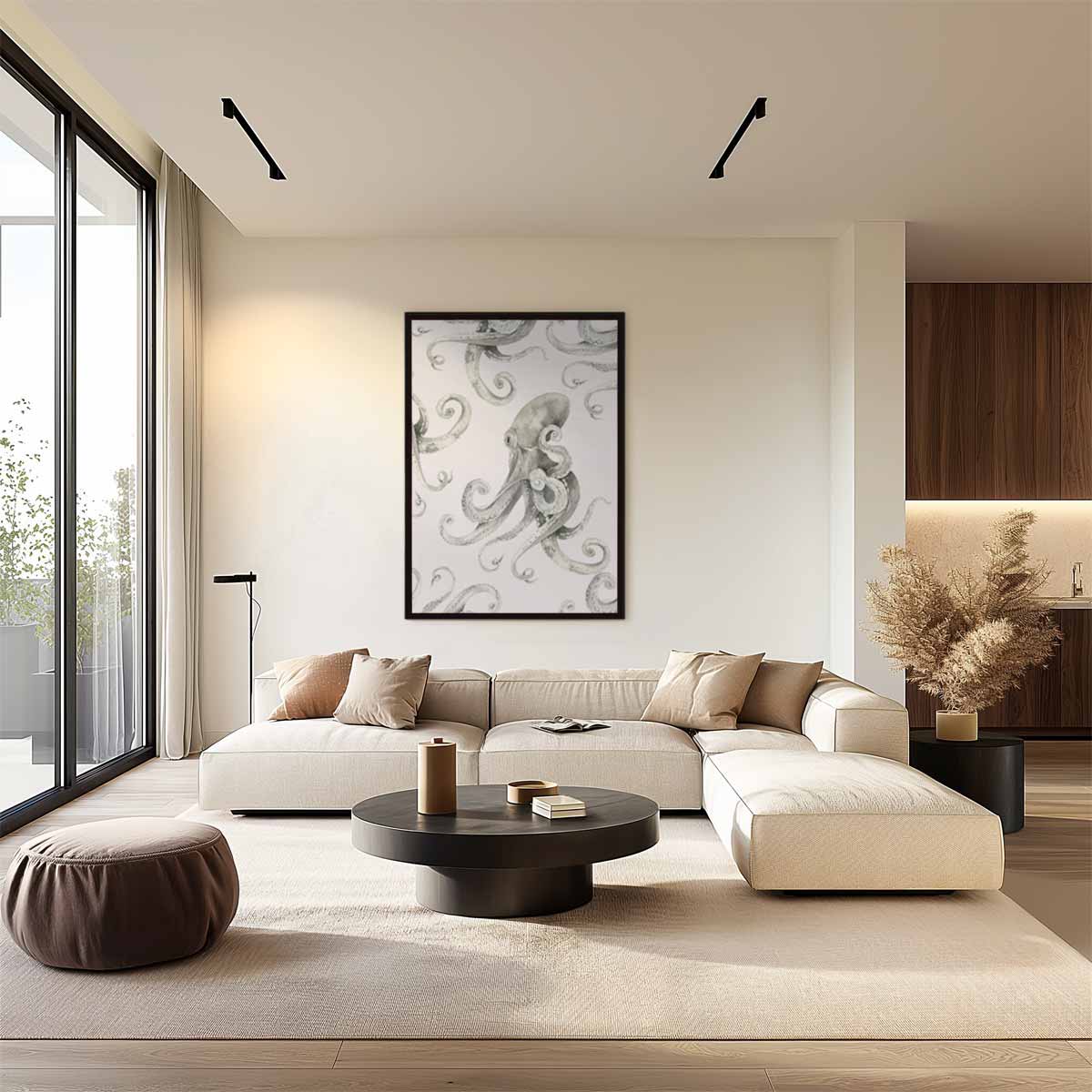 Abstract kunstwerk Kunstwerk-canvas-dibond-plexiglas-wanddecoratie-WallArtistic