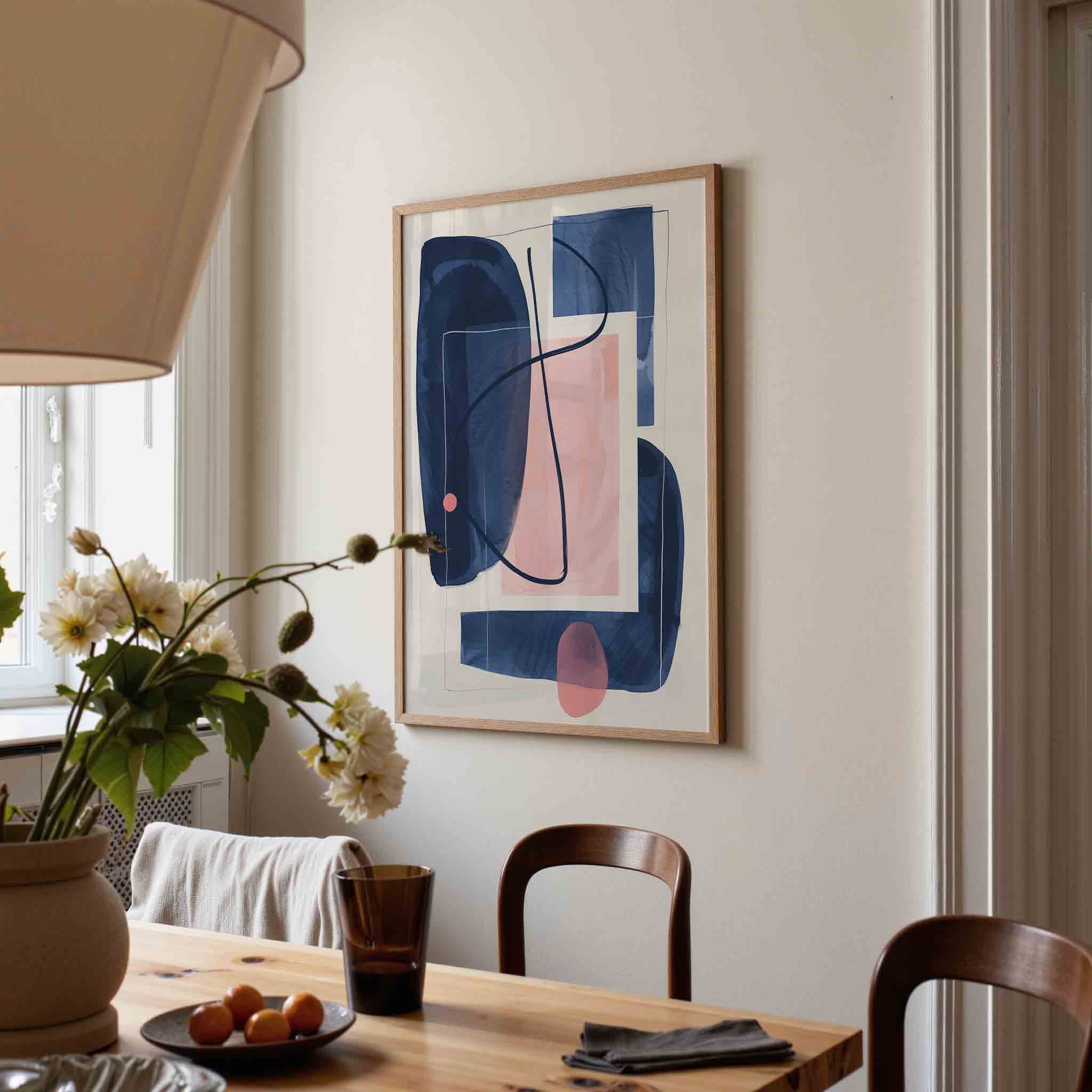 Abstracte vormen Poster