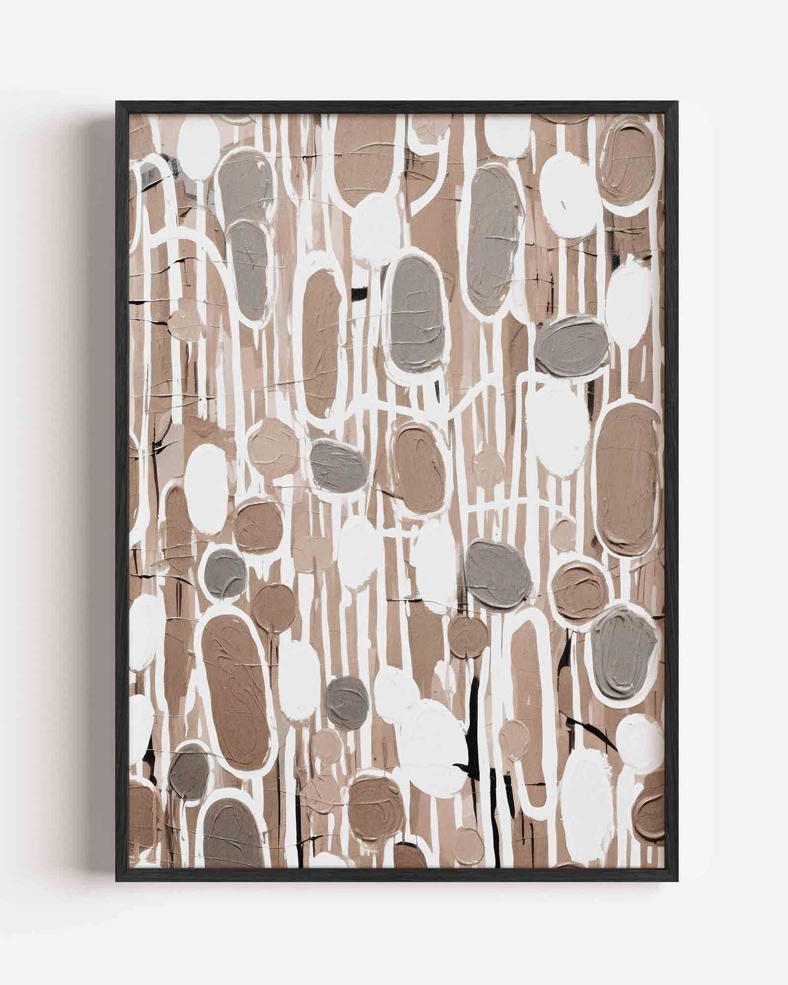 Abstracte vormen Poster