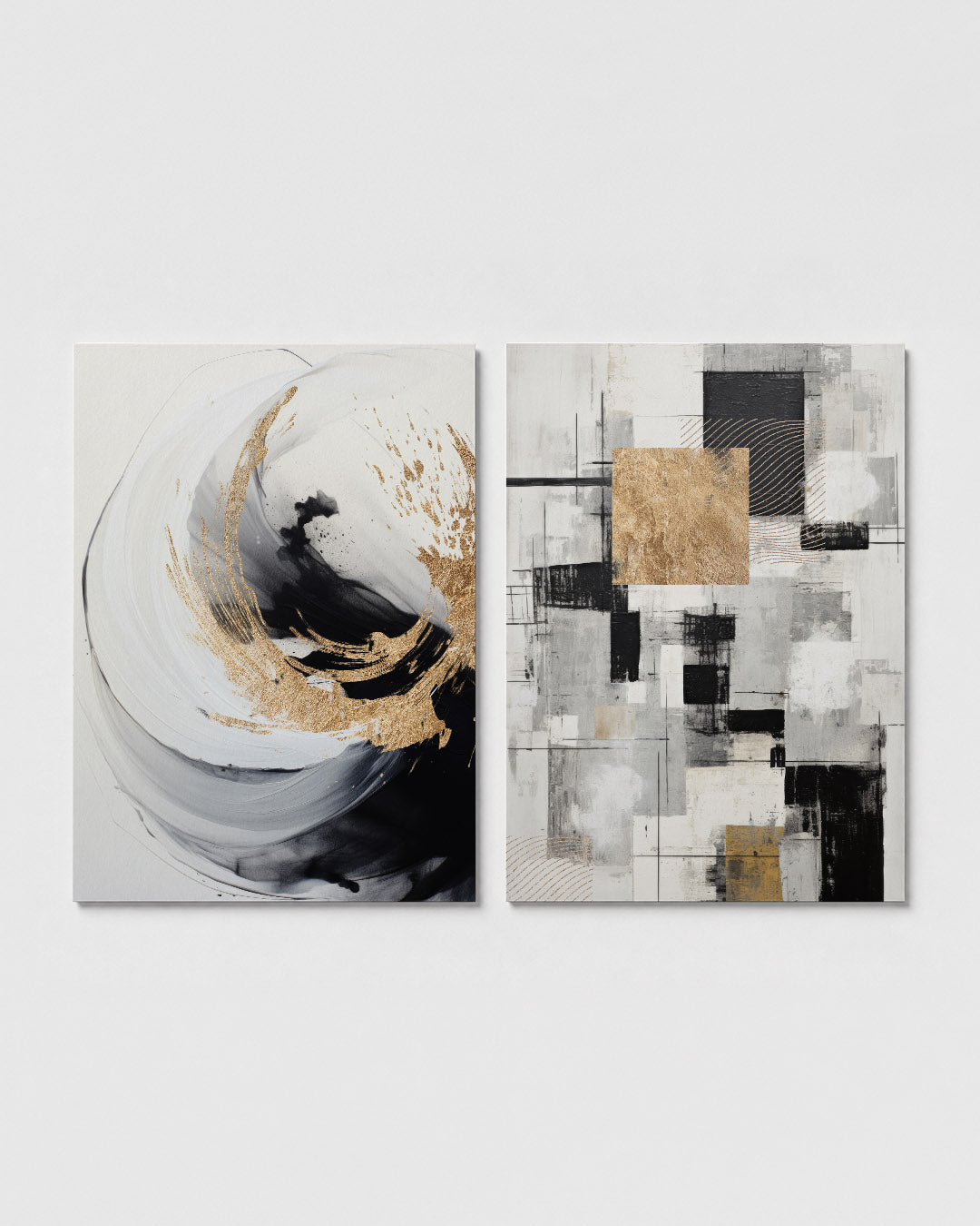 Gouden vortex Posterset