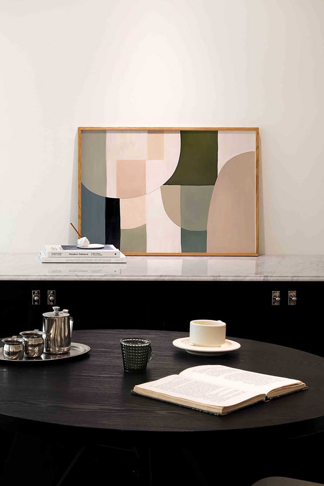 Abstracte vormen Poster