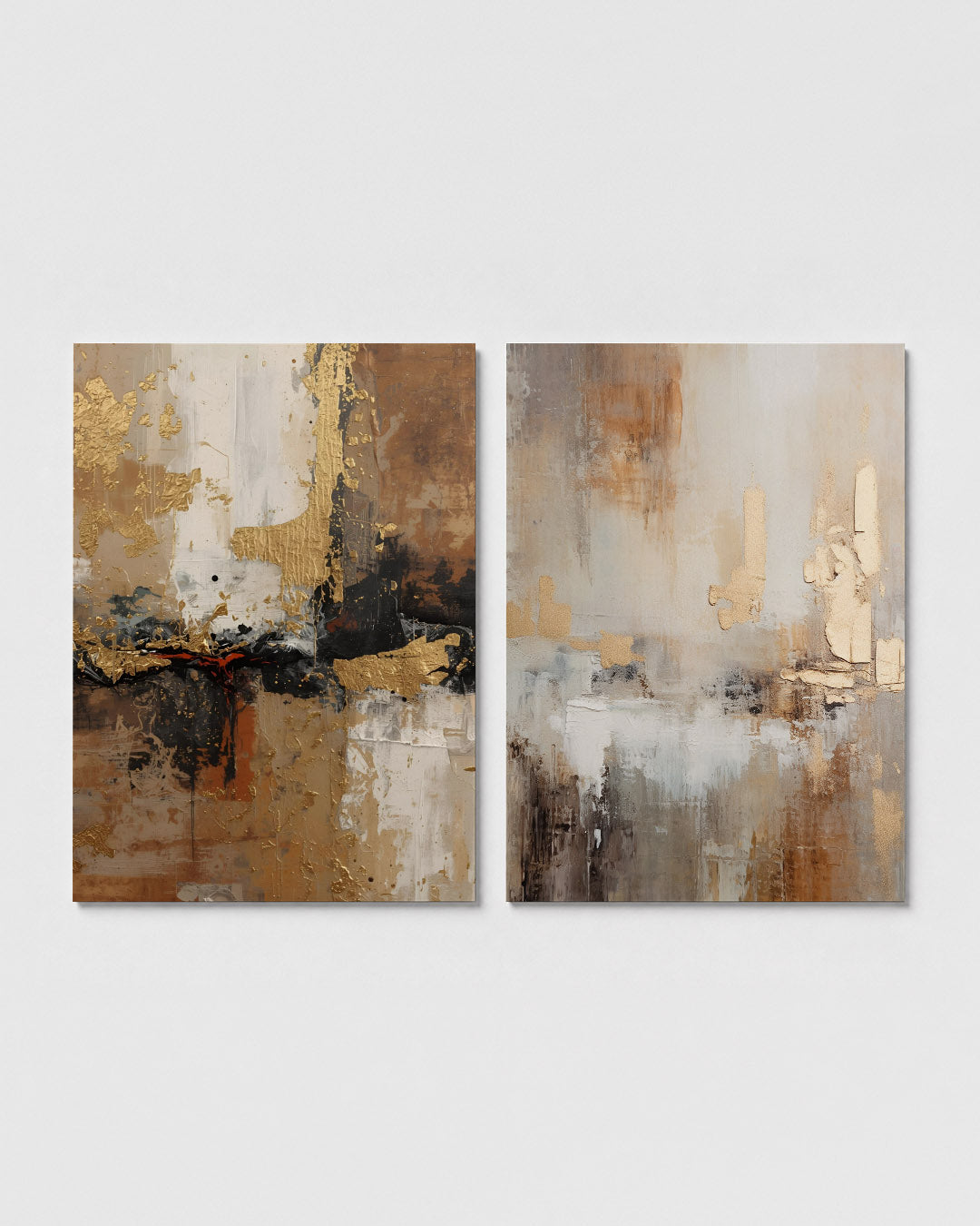 Gouden textuur Posterset