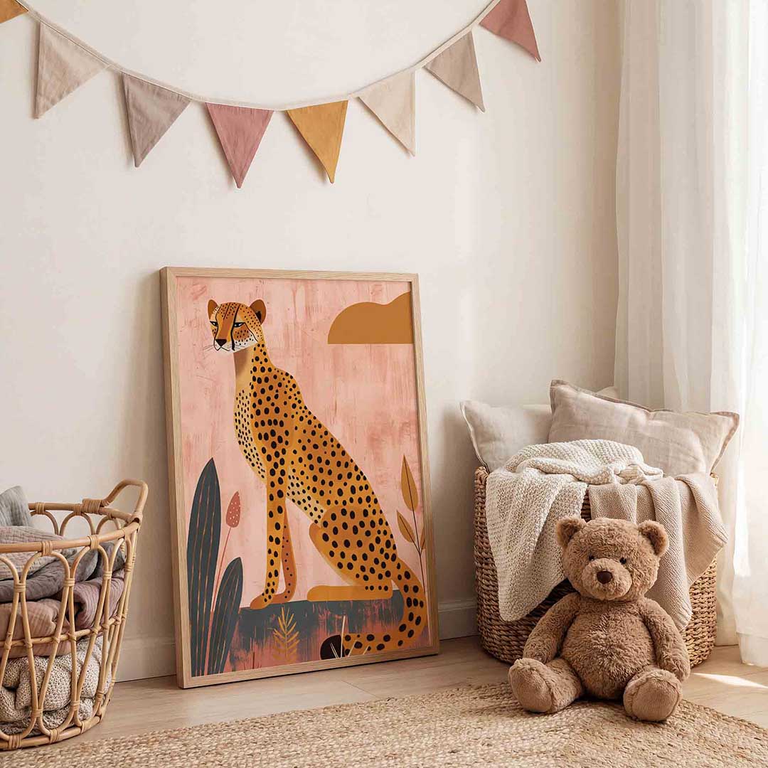Cheetah in natuur Poster