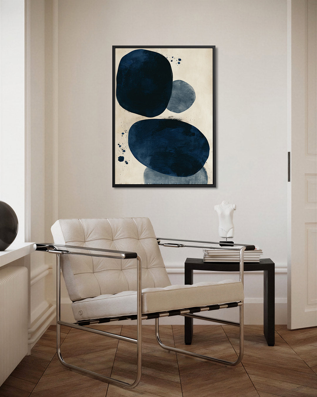 Organische vormen compositie Kunstwerk