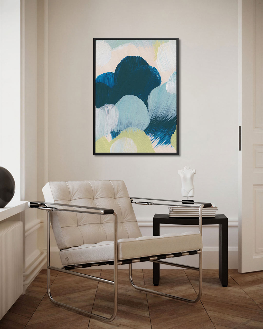 Kleurrijke vormen Kunstwerk