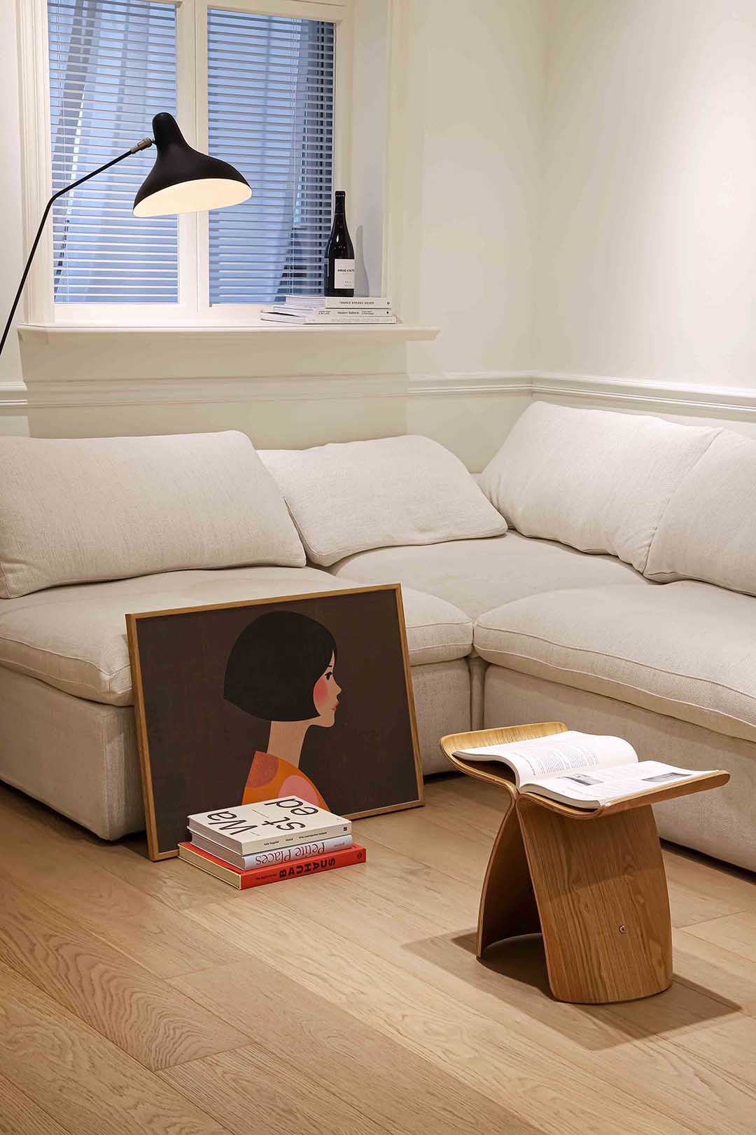 Profiel van vrouw Poster