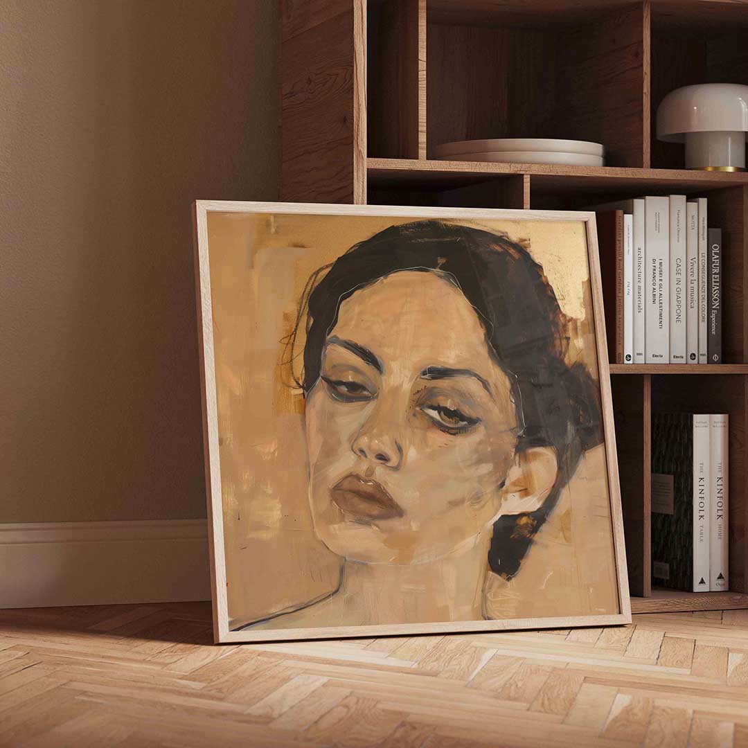 Vrouwelijk portret Poster