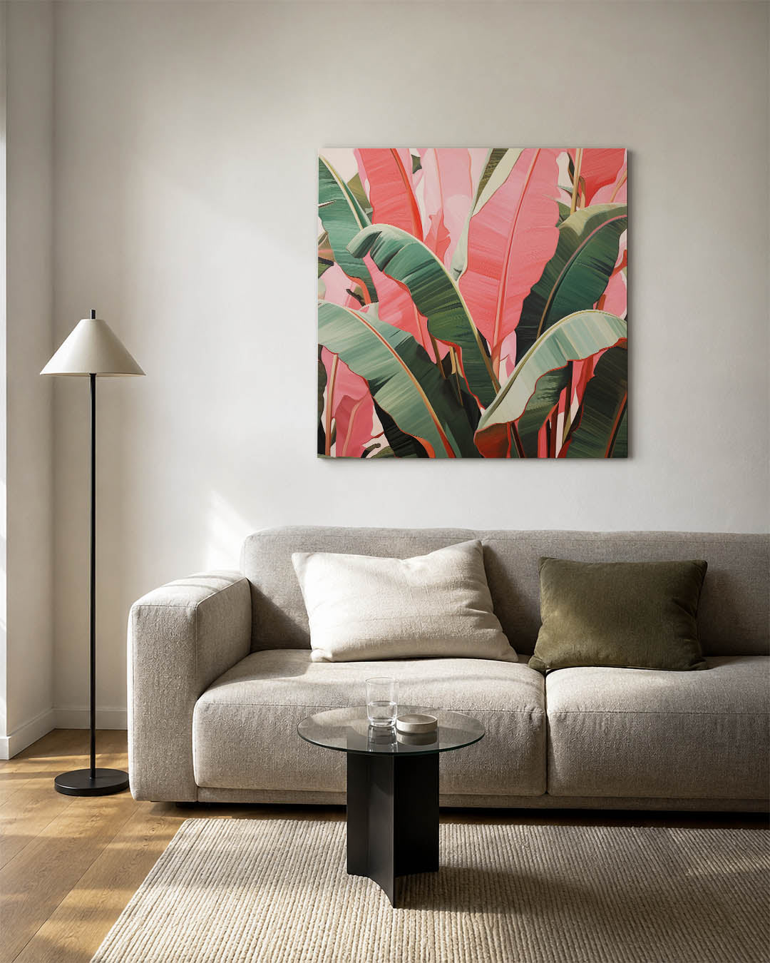 Levendige bladeren Kunstwerk