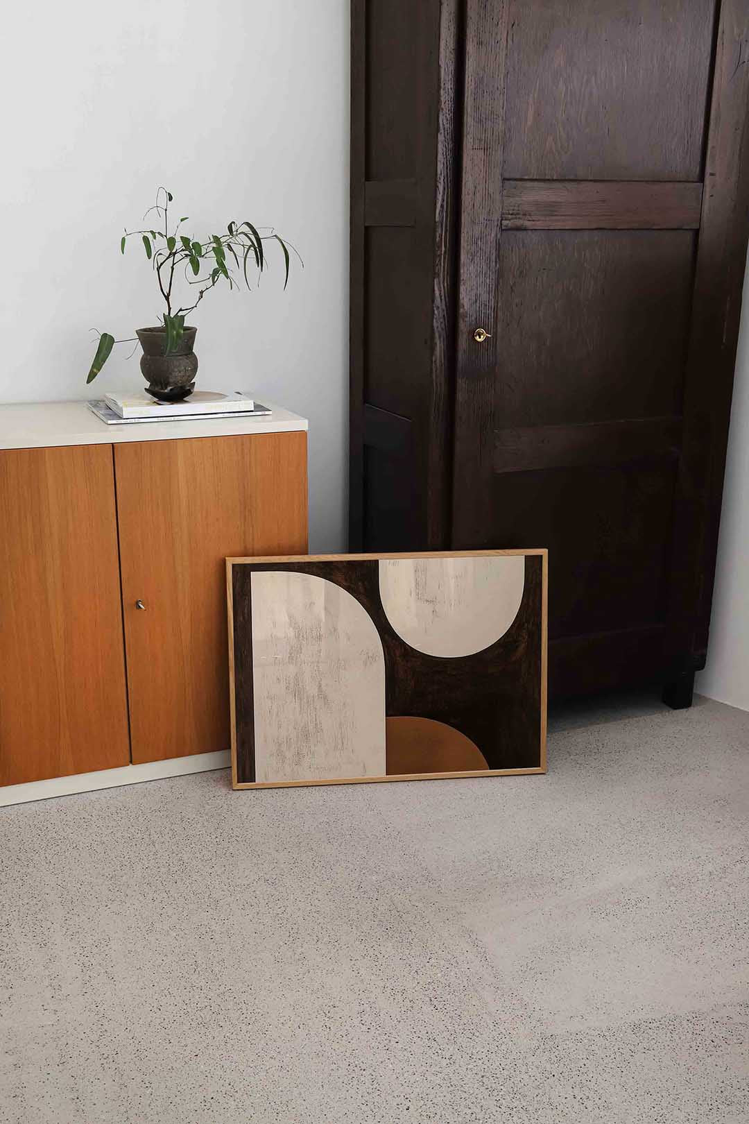 Abstracte vormen Poster