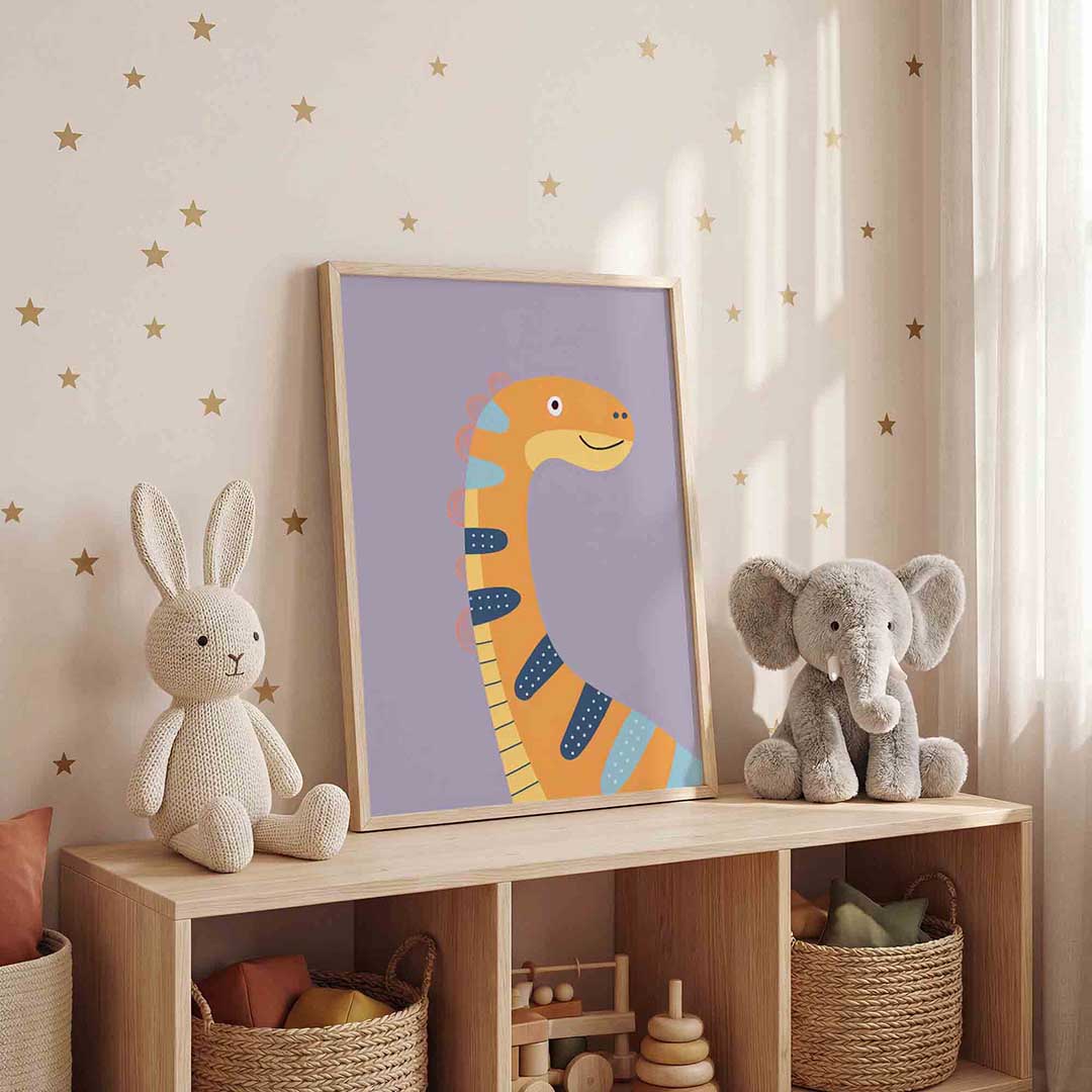 Dinosaurus illustratie Poster