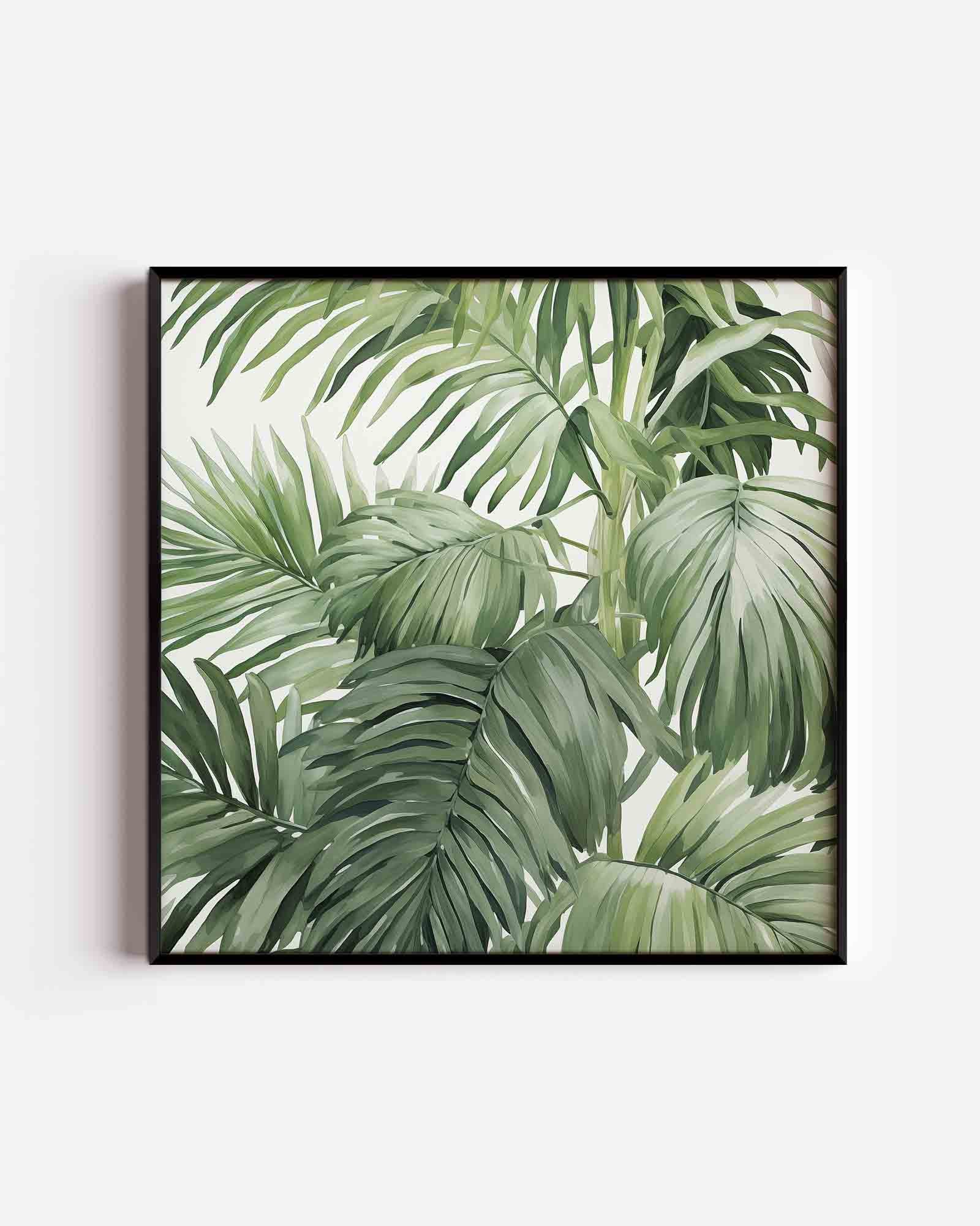 Groene bladeren Poster